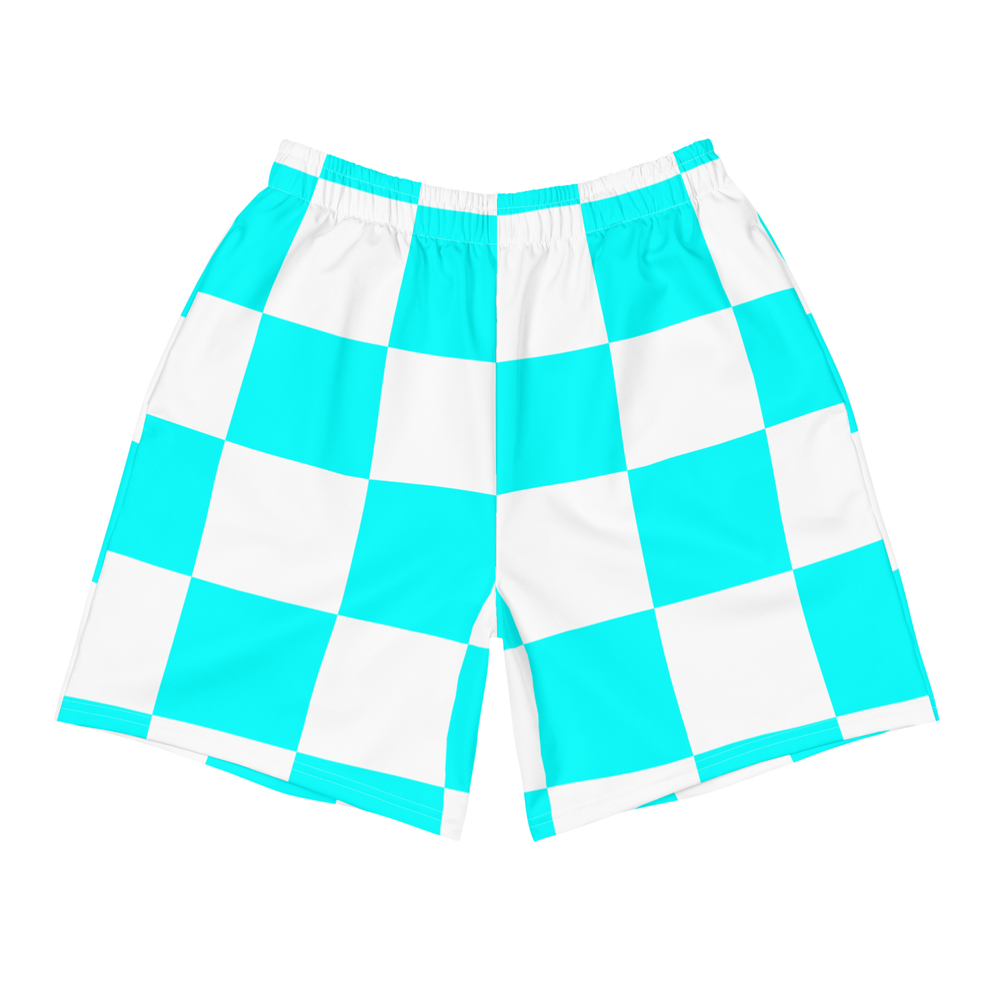 Sky Blue Checker Shorts